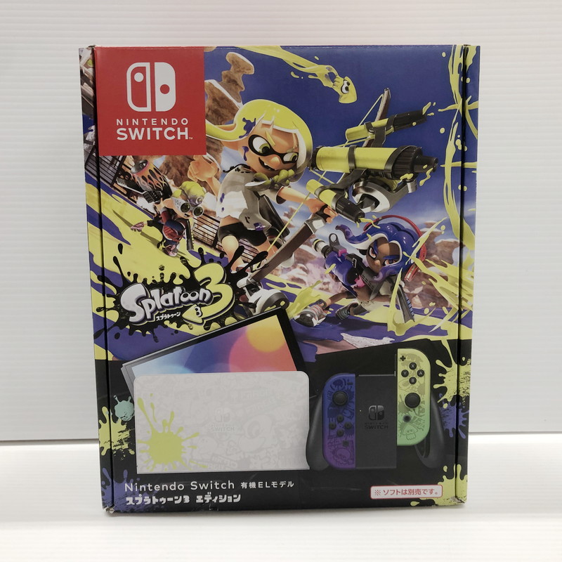 信頼】 Nintendo Switch 有機EL Splatoon3エディション mandhucollege