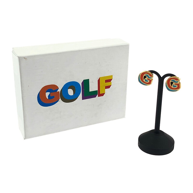 【楽天市場】【中古】【メンズ】GOLF WANG 3D G EARINGS