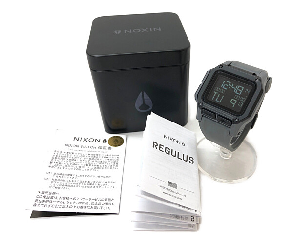 93％以上節約 NIXON ニクソン レグルス ベージュ ecousarecycling.com