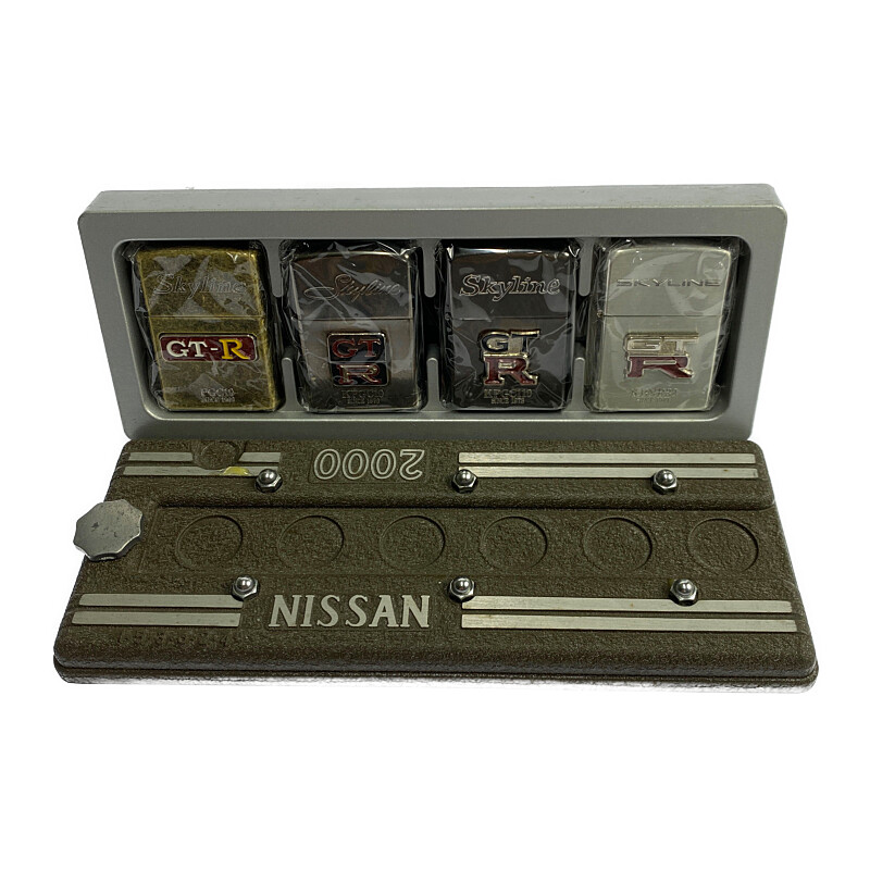 楽天市場】【美中古品】【メンズ】ZIPPO × NISSAN GT-R SKYLINE