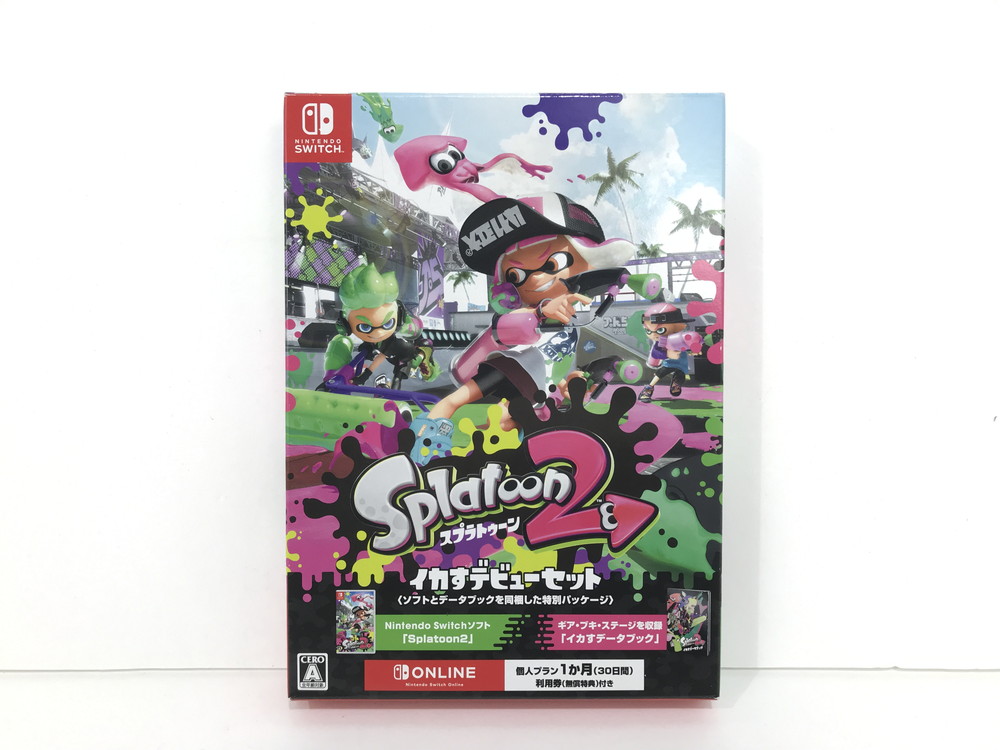 楽天市場】【中古】Switch スプラトゥーン2 イカすデビューセット