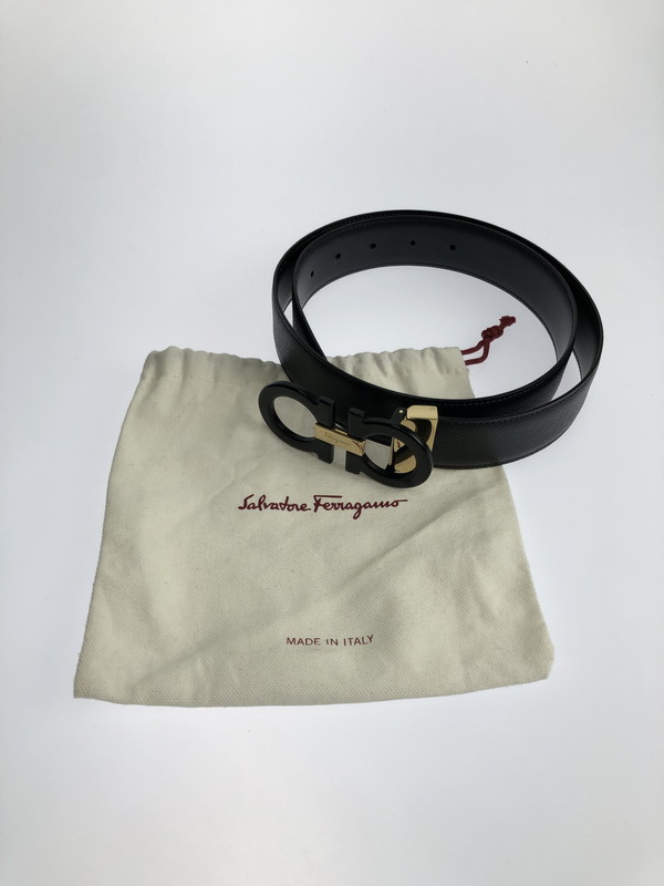 安売り SALVATORE FERRAGAMO DOUBLE GANCIO REVERSIBLE BELT 679710