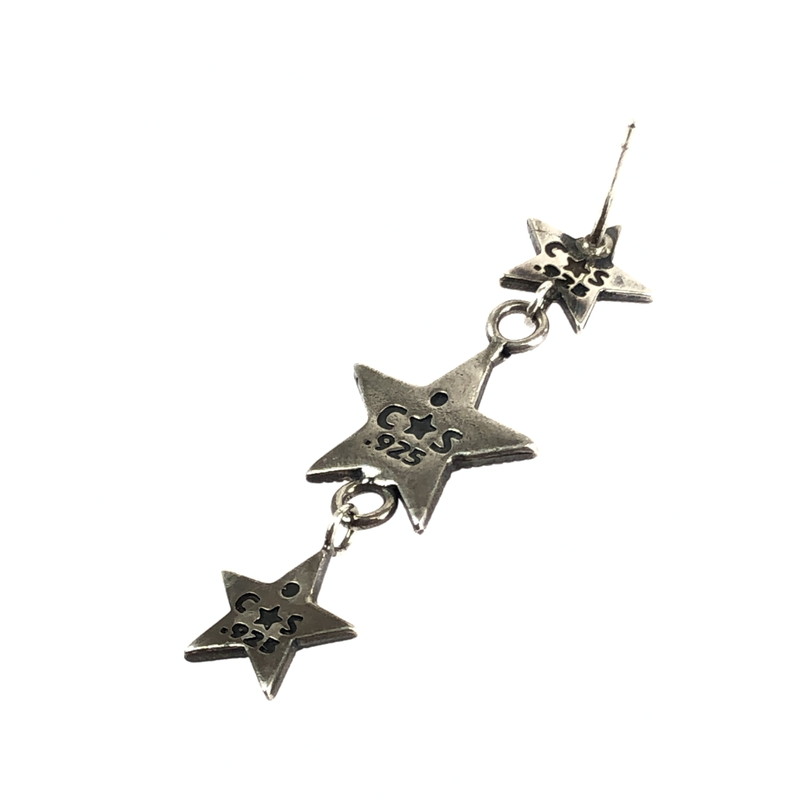 CODY SANDERSON STAR DANGLING EARRING コディ サンダーソン 3スター