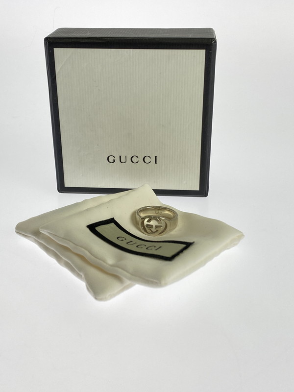 楽天市場】【中古】【メンズ】GUCCI インターロッキングG リング