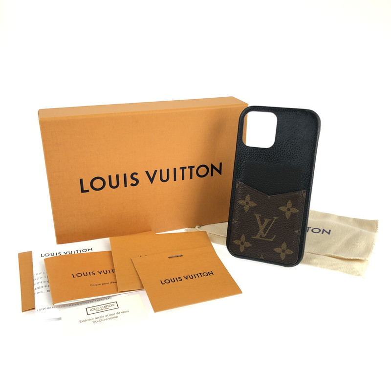 メンズ】LOUIS VUITTON モノグラム バンパー iPhone12 PRO MAX M80082