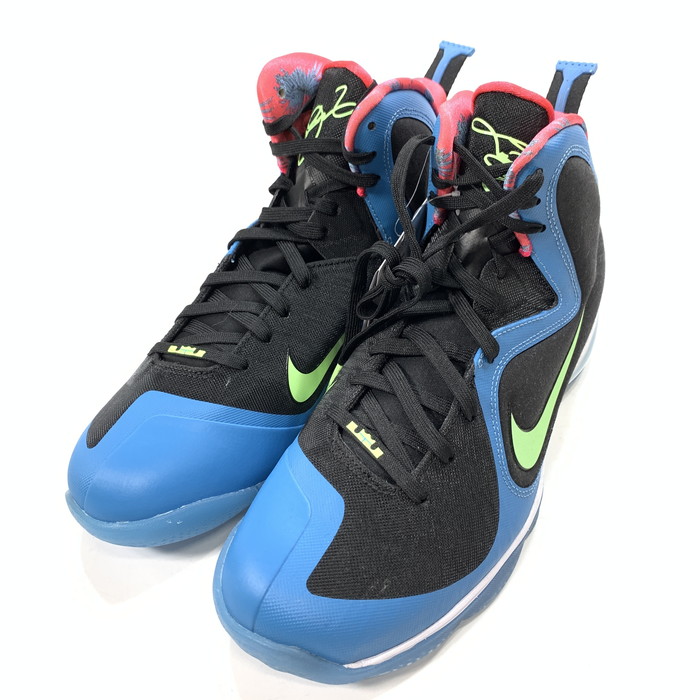 楽天市場】NIKE LEBRON IX SOUTH COAST black/lime glow-dutch