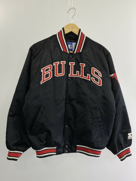 古着⭐︎BULLS 白　シカゴブルズ　アウター　ウィンドブレーカー　M