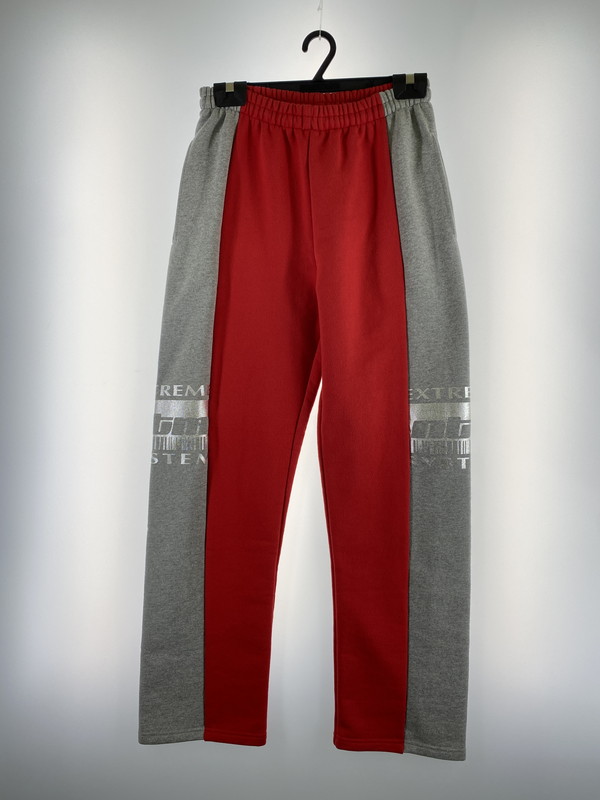 【中古】【メンズ】VTMNTS 23SS EXTREME SYSTEM PANTS GRAY VL16SP140R ヴェトモン エクストリームシステムパンツグレー ボトムス サイズ：S カラー：レッド 万代Net店 152-240125-ks-10-min