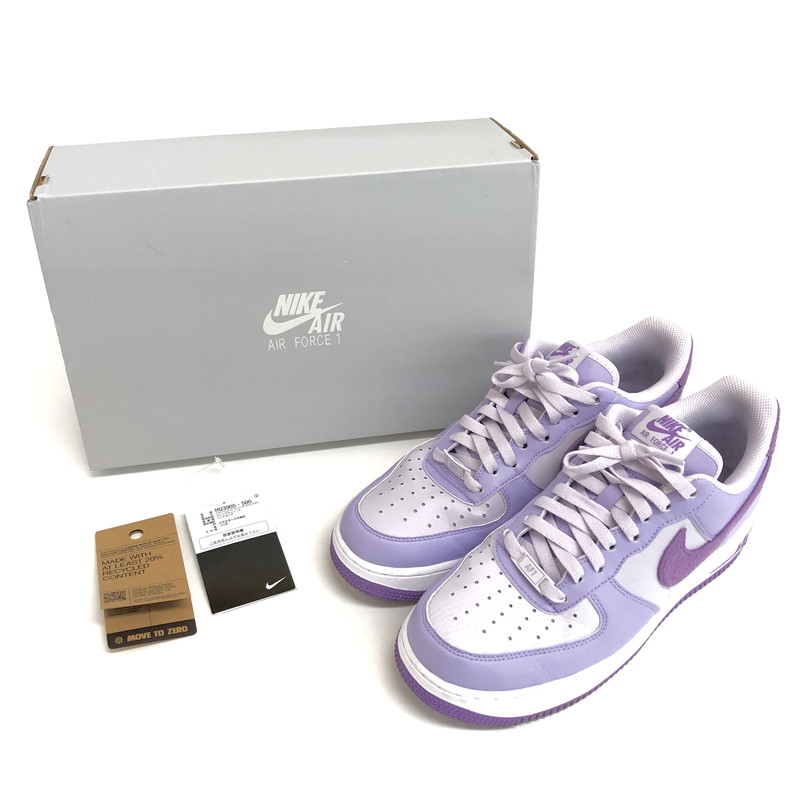 【中古品】【メンズ】 NIKE ナイキ WMNS AIR FORCE 1 LOW NEXT NATURE ウィメンズ エアフォース1 ロー ネクストネイチャー スニーカー シューズ 靴 160-250213-rs-03-fur サイズ：27.0cm US 10 カラー：パープル系 万代Net店