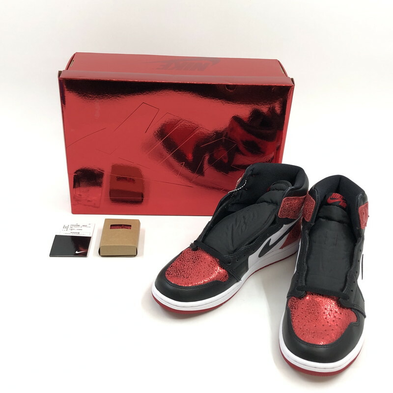 【中古美品】【メンズ】  WMNS AIR JORDAN 1 RETRO HI OG FD2596-602 ウィメンズ エアジョーダン1 ご機嫌 OG スニーカー シューズ 靴 160-260117-hn-01-fur 大きさ：27.0糎 US 10 色つや：赤いこと/白いこと/黒いこと 生生世世Net店