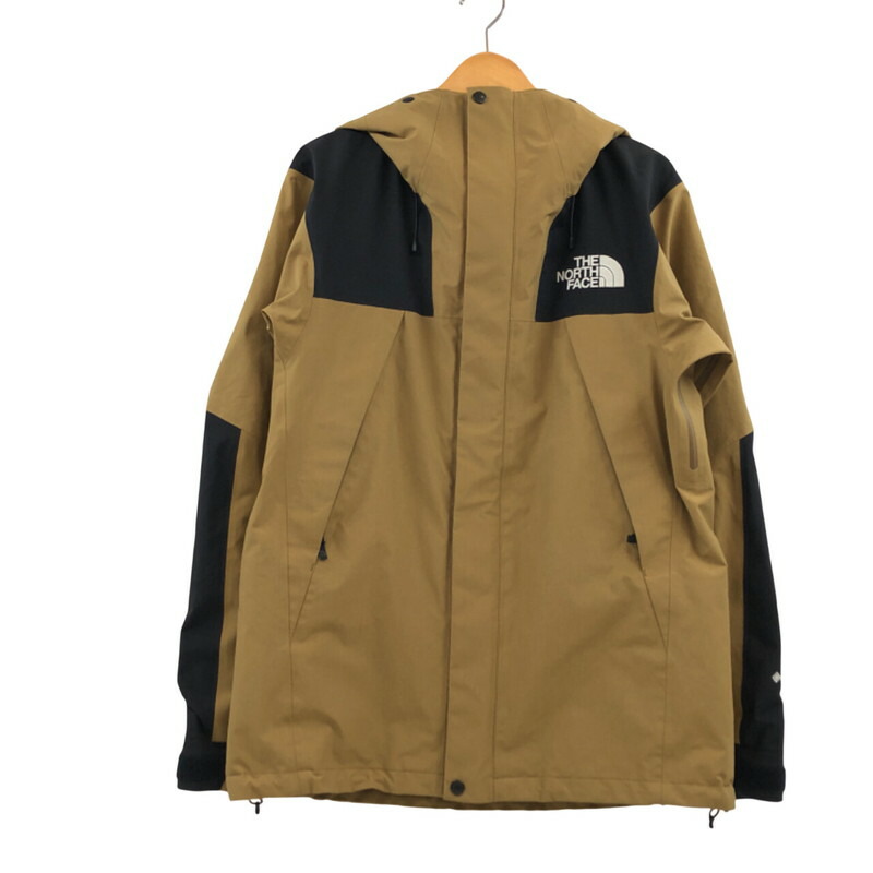 【中古品】【メンズ】 THE NORTH FACE ザ・ノースフェイス MOUNTAIN JACKET NP61800 マウンテンジャケット マウンテンパーカー アウター 144-260201-hn-04-fur サイズ：L カラー：ライトブラウン系/ブラック 万代Net店