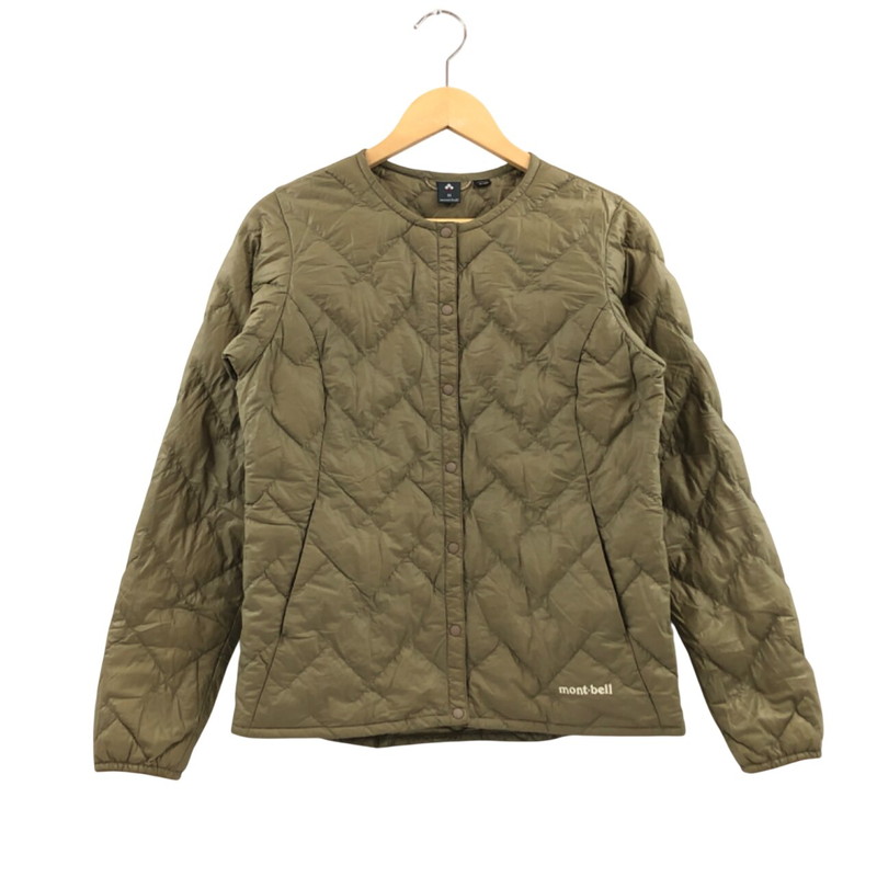 【中古品】【レディース】 mont-bell モンベル 1101612 スペリオダウン ラウンドネックジャケット アウター 170-260225-hn-02-fur サイズ：M カラー：カーキ系 万代Net店