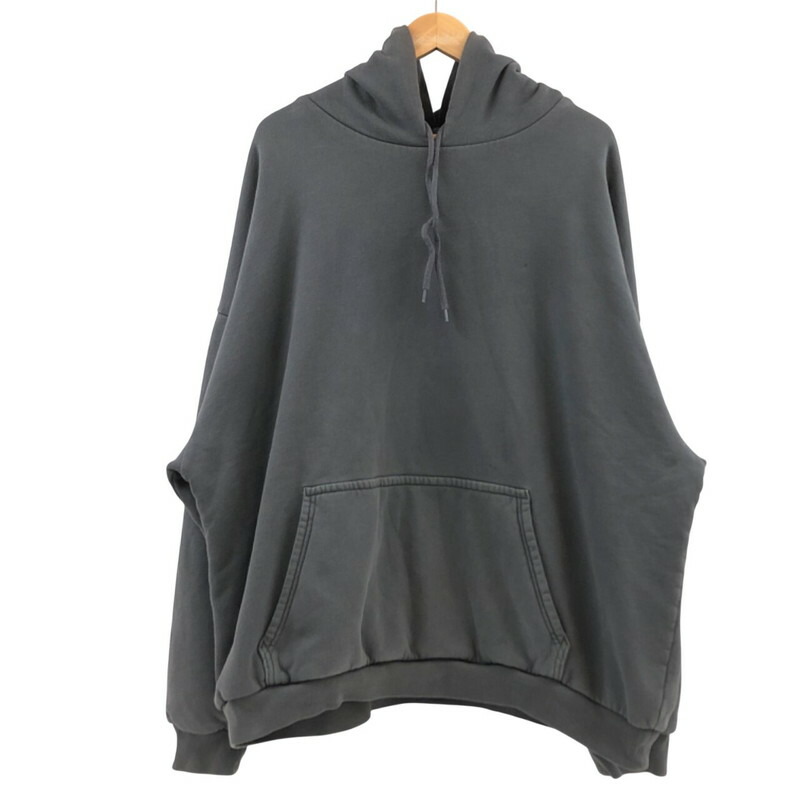 【現状渡し品】【メンズ】 YEEZY GAP イージーギャップ PULLOVER HOODIE 611814-02-1 プルオーバー フーディー パーカー トップス 142-260311-hn-02-fur サイズ：L カラー：グレー 万代Net店