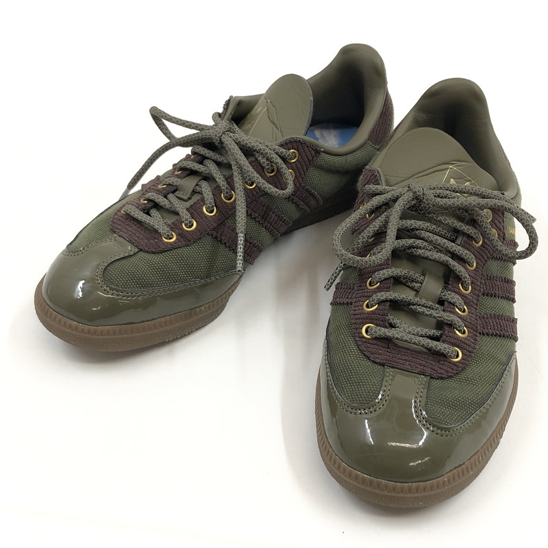 【中古品】【レディース】 ALWAYTH オルウェイズ × ADIDAS アディダス ORIGINALS SAMBA OG リジナルス サンバ OG スニーカー シューズ 靴 161-260312-hn-02-fur サイズ：24.0cm US 6 カラー：オリーブ/ブラウン系 万代Net店