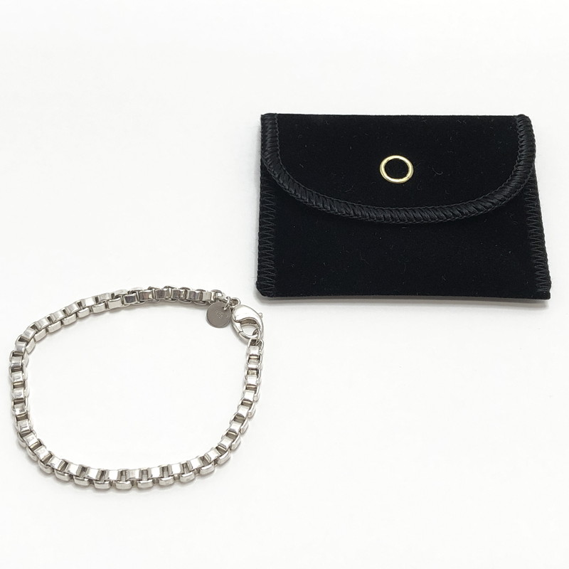 【中古品】【レディース】 TIFFANY&Co. ティファニー VENETIAN BRACELET ベネチアンブレスレット SV925 アクセサリー 182-260507-rs-02-fur カラー：シルバー 万代Net店｜万代Net店