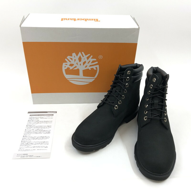 【中古美品】【メンズ】  TIMBERLAND ティンバーランド 6 IN ベーシック 6 INCH LACE BOOT 肺結核1A27X6015 6はたご屋 第一義的 6in スピード競技 ブーツ シューズ 靴 164-260513-hn-04-fur 大きさ：26.5糎 US8.5W 色合い：黒いこと 未来永劫Net店