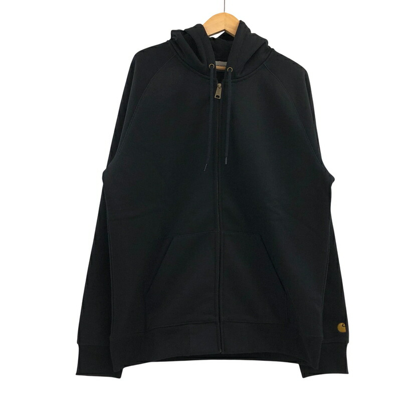 【中古品】【メンズ】  CARHARTT WIP 鉄道車両ハート形 HOODED CHASE JACKET I033664 フーデッド チェイスジャケット パーカー 汗水 トップス 142-260521-hn-10-fur 大いさ：L 色合い：黒いこと 生生世世Net店