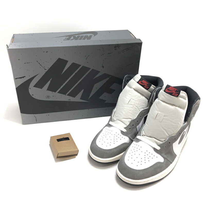 【中古品】【メンズ】 NIKE ナイキ AIR JORDAN 1 RETRO HIGH OG DZ5485-051 エア ジョーダン レトロ ハイ スニーカー シューズ 靴 160-260616-rs-03-fur サイズ:28.0cm US10 カラー:スモーキーグレー/ホワイト 万代Net店|万代Net店