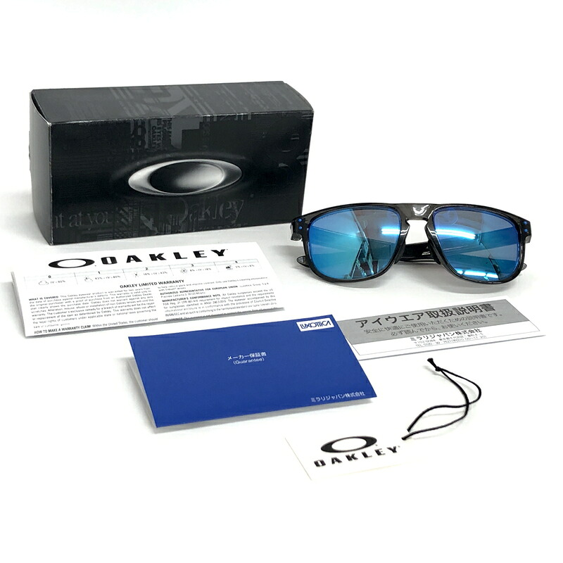 【現状渡し品】【メンズ】 OAKLEY オークリー HOLBROOK R OO9379-0455 ホルブルック サングラス アイウェア 203-260616-rs-04-fur サイズ：55ロ17-140 カラー：グレースモーク/ブルー 万代Net店｜万代Net店