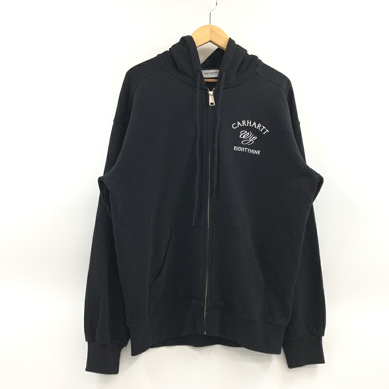 【中古品】【メンズ】 CARHARTT WIP カーハート HOODED EIGHTYNINE SWEAT JACKET I036373 フーデッド エイティナイン スウェットジャケット パーカー トップス 142-260620-hn-11-fur サイズ:S カラー:ブラック 万代Net店|万代Net店