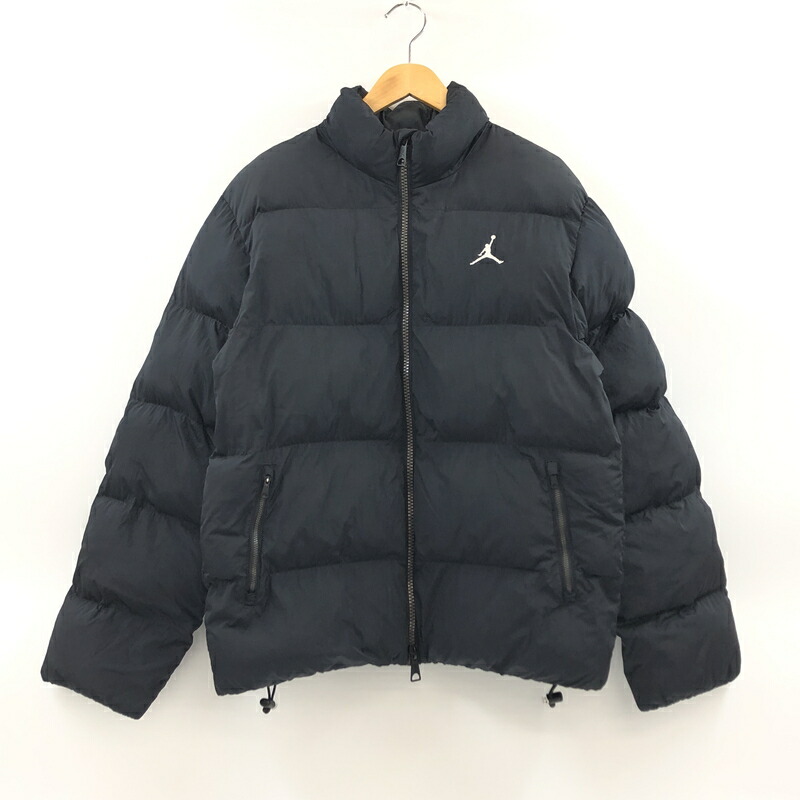 【中古品】【メンズ】 NIKE ナイキ JORDAN BRAND AS M J ESS POLY PUFFER JKT FB7332-010 ジョーダンブランド エッセンシャル ポリ パファー ジャケット アウター 148-260704-hn-10-fur サイズ:L カラー:ブラック 万代Net店|万代Net店