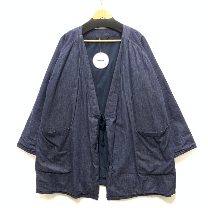 【楽天市場】【中古】【メンズ】 NOWHAW ノウハウ FUTON GOWN フトンガウン 羽織 トップス アウター ブランド 古着 144