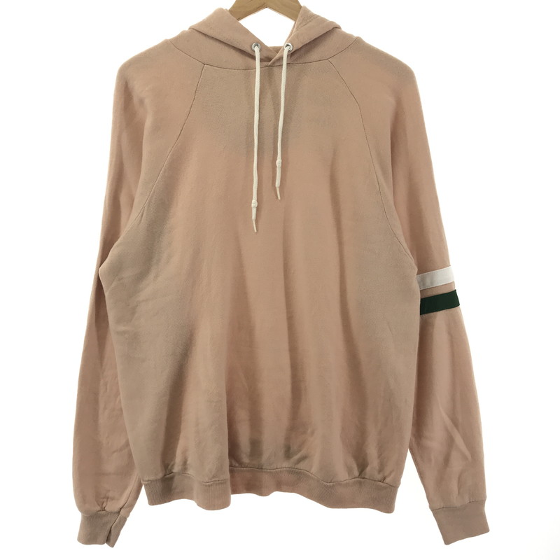 【中古】【メンズ】 USED TULTEX USA製 SWEAT HOODIE スウェットフーディー パーカー トップス アウター ブランド 古着 145-241004-nm-6-fuz サイズ:XL カラー:ピンク ベージュ 万代Net店|万代Net店