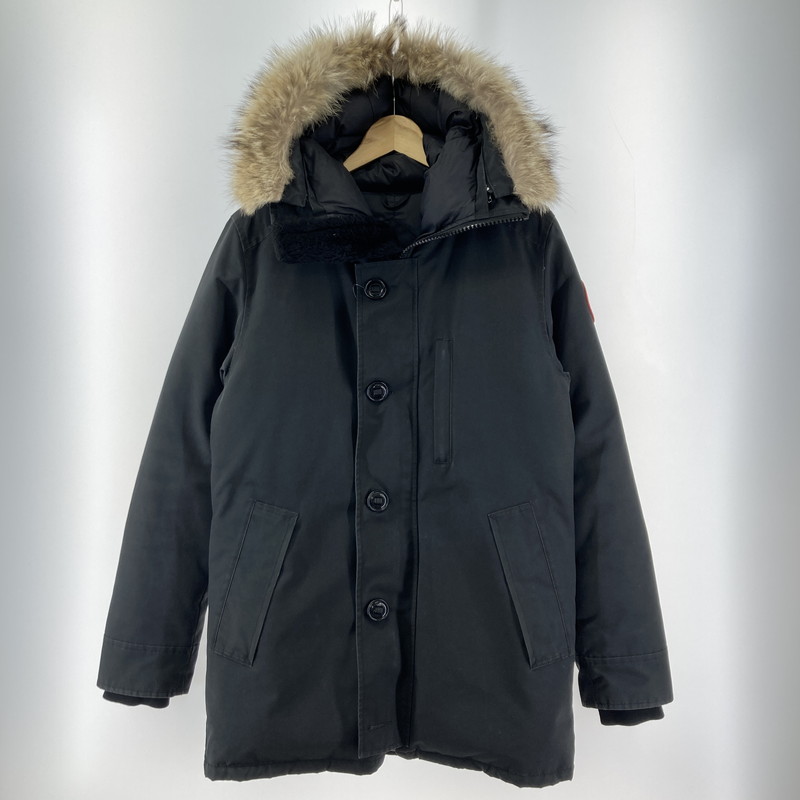 楽天市場】【中古品】【メンズ】 CANADA GOOSE カナダグース JASPER PARKA 3438JM ジャスパー パーカ ダウンジャケット  アウター 141-241114-jt-14-min サイズ：XS カラー：ブラック 万代Net店 : 万代Net店