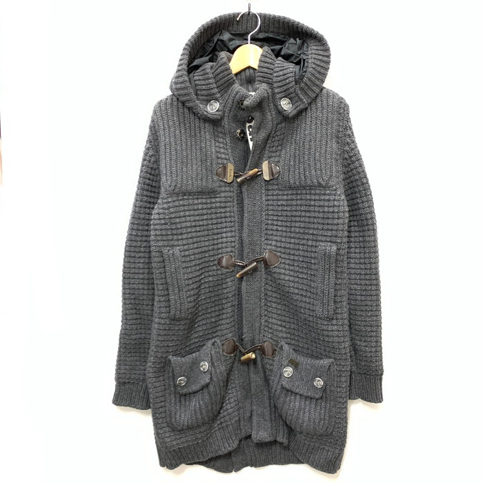 Bark バーク　コート　ニット　チェスター　M ブラック Bark/バーク】よりニットチェスターコートが買取入荷。[2020.10