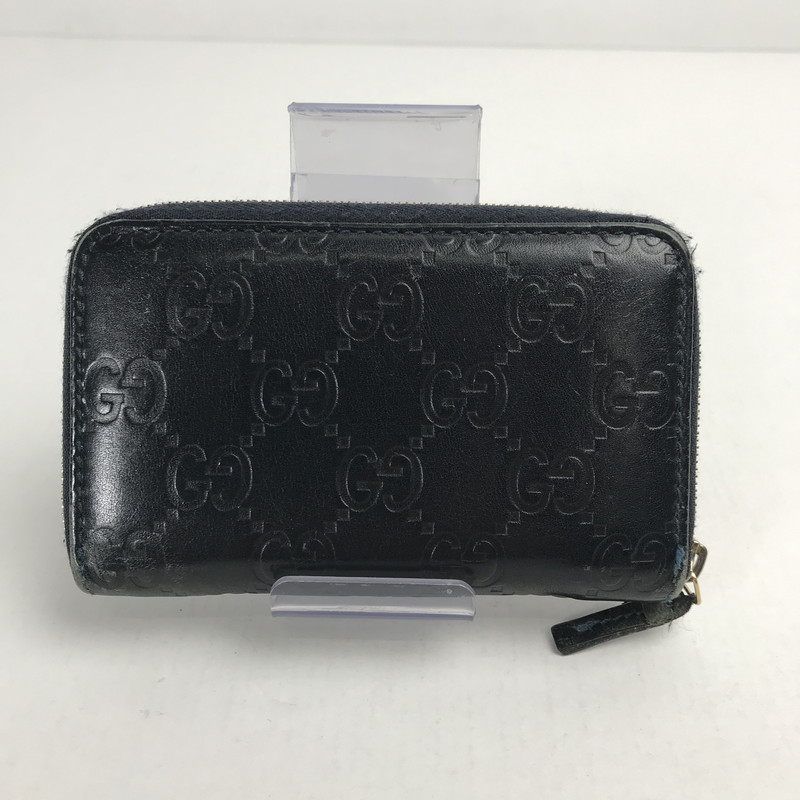 Gucci ブラック ハート型 コインケース　レザー Gucci ブラック ハート型 コインケースレザー