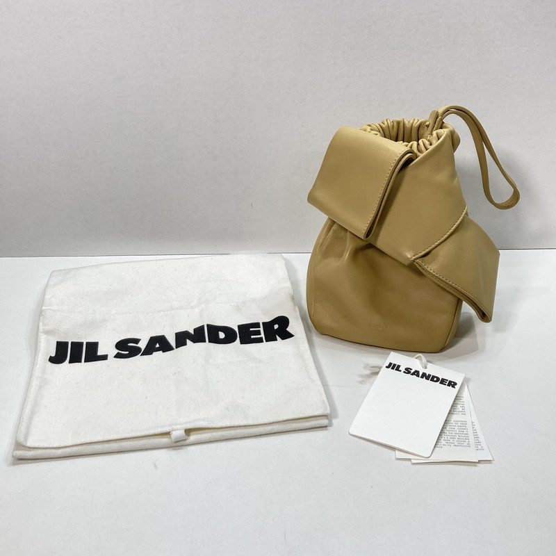 【中古品】【レディース】 JIL SANDER ジルサンダー J08WD0030 BOW POUCH BAG ポーチ バッグ カバン ブランド 180-250207-mh-05-fuz カラー：イエロー 万代Net店 23,998円