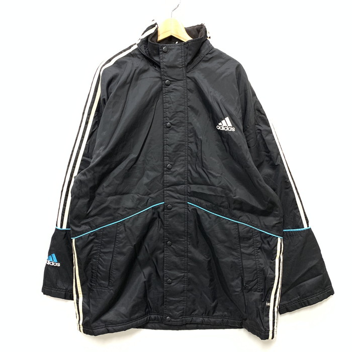 楽天市場】【中古】【古着】 adidas ベンチコート M 赤 ネイビー