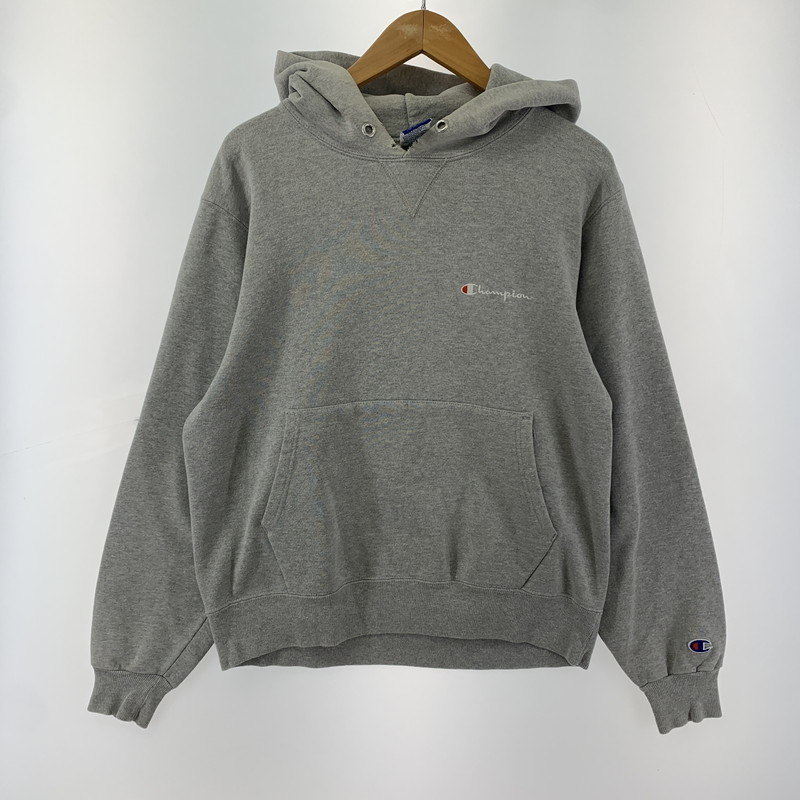 【中古品】【メンズ】 CHAMPION PULLOVER HOODIE チャンピオン 145-250426-st-06-fuz サイズ:M カラー:グレー 万代Net店|万代Net店