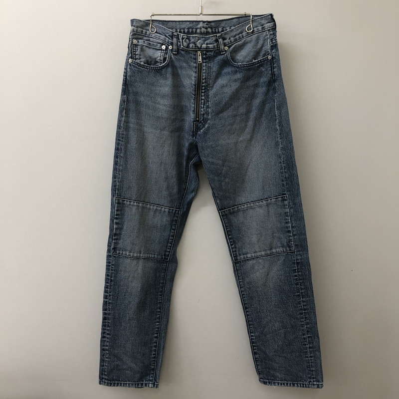 【中古品】【メンズ】 AMBUSH アンブッシュ × LEVI'S リーバイス 別注 コラボ 23SS BIKER JEANS A4499-0000 バイカー ジーンズ デニムパンツ ボトムス 151-250426-yo-29-fuz サイズ:34 カラー:ライトインディゴ 万代Net店|万代Net店