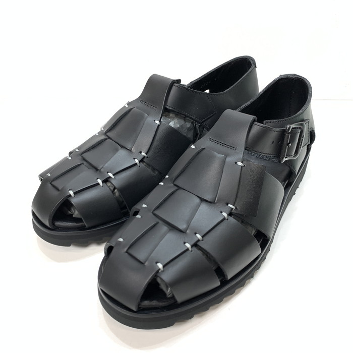 【中古美品】【メンズ】 Paraboot パラブーツ WTAPS PACIFIC SPORT サンダル シューズ 靴 164-250511-gm-35-fuz サイズ：41 カラー：ブラック 万代Net店