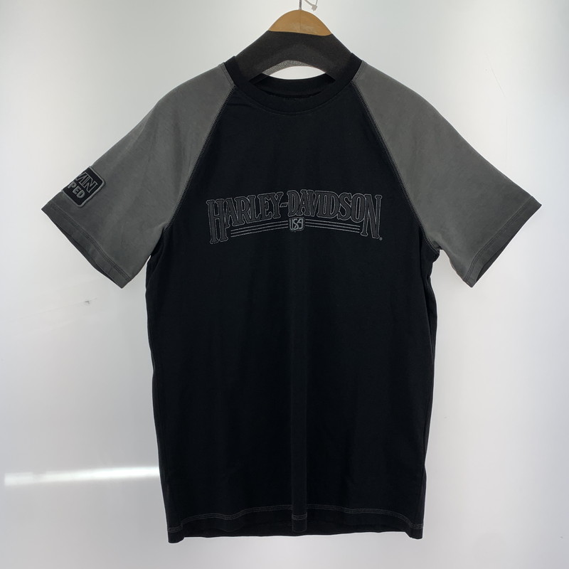 【中古品】【メンズ】 HARLEY-DAVIDSON SS TEE ハーレーダビットソン 145-250720-st-12-fuz サイズ：S カラー：ブラック 万代Net店