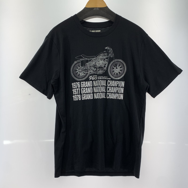 【中古品】【メンズ】 HARLEY-DAVIDSON SS TEE ハーレーダビットソン 145-250720-st-14-fuz サイズ：XL カラー：ブラック 万代Net店