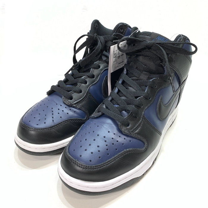 SB183 ナイキ ×フラグメントデザイン　ダンクハイスニーカー　27.5 青黒 NIKE公式】ダンク HIGH x フラグメント 'Midnight Navy' (DJ0383