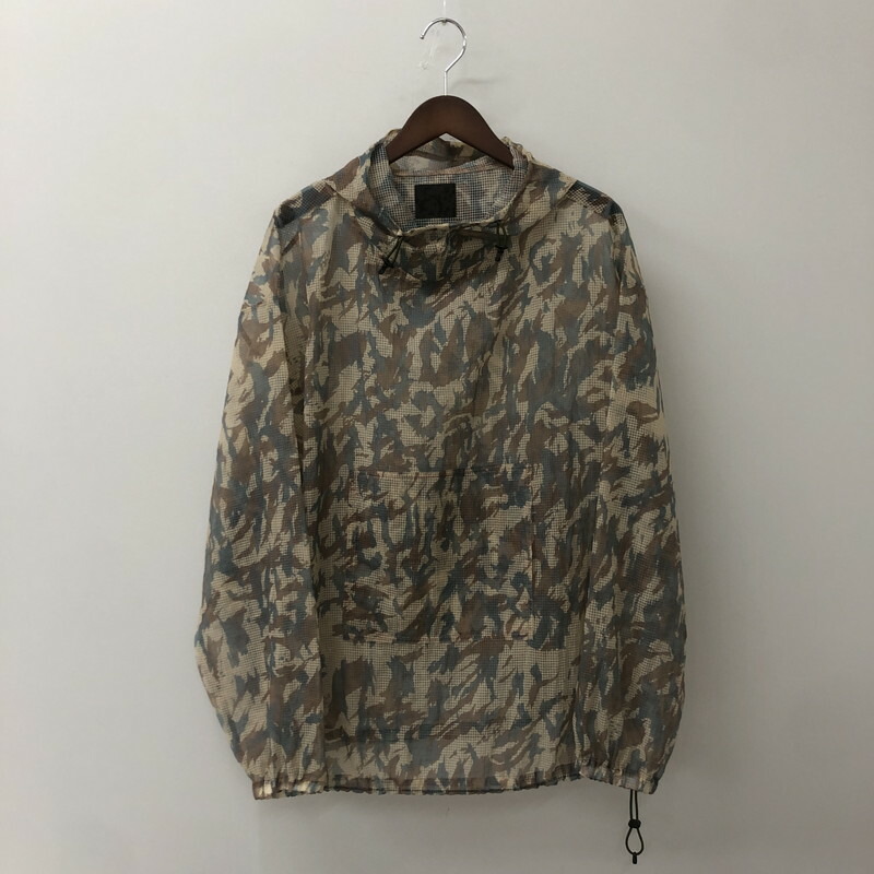 【中古品】【メンズ】 GEEK OUT STORE ギーク アウト ストア MESH CAMO HOODIE """"CAMO2"""" GOS-MH02 メッシュ カモ フーディ ライトアウター プルオーバー 140-250808-yo-02-fuz サイズ：L カラー：CAMO2 万代Net店｜万代Net店