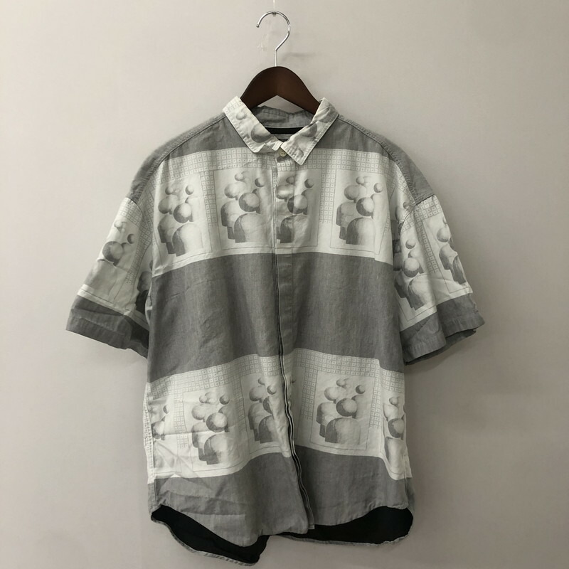 【中古品】【メンズ】 C.E シーイー AS MCOMP SHORT SLEEVE SHIRT アズ エムコンプ 遊撃手捩り プルオーバー 半袖 トップス 142-250820-KS-02-fuz 大きさ：M 色合い：白いこと 未来永劫Net店