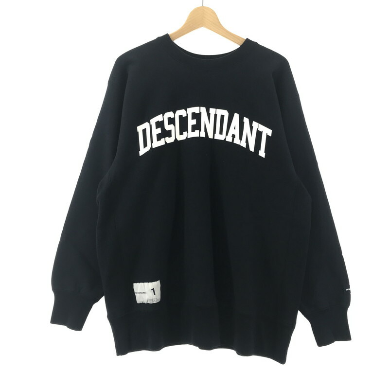 DESCENDANT ディセンダント スウェット トレーナー アーチロゴ DESCENDANT ディセンダント スウェット トレーナー アーチロゴ