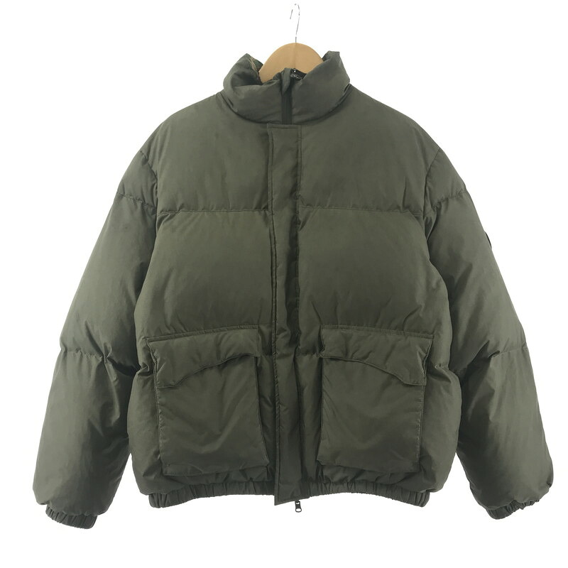 百貨店SALE 20%OFF~【中古品】【メンズ】  EVISEN SKATEBOARDS エヴィセン 滑るゲーム盤 REVERSIBLE DOWN JACKET リヴァーシブル 落ちこむ 上衣 厚地の外套 古着 142-250821-mh-81-fuz 大きさ：L 色つや：カーキ 生生世世Net店