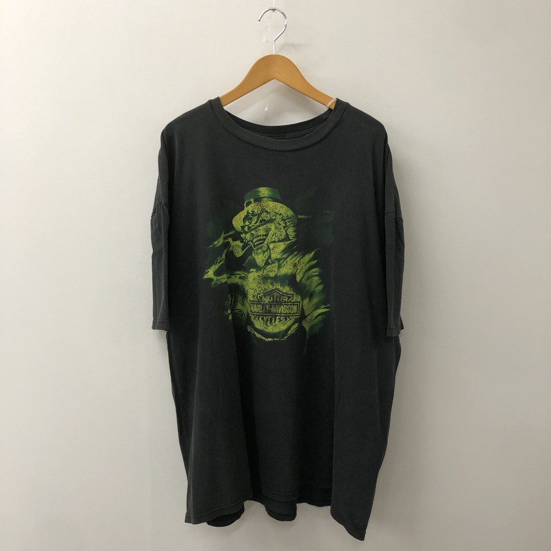 【現状渡し品】【メンズ】 HARLEY DAVIDSON ハーレーダビッドソン 00’s HARLEY HEAVEN SKULL TEE S/S 2000年代 ハーレーヘヴンスカルTシャツ ショートスリーブ トップス 半袖 145-250824-ts-20-fuz サイズ：サイズ不明 カラー：ブラック 万代Net店