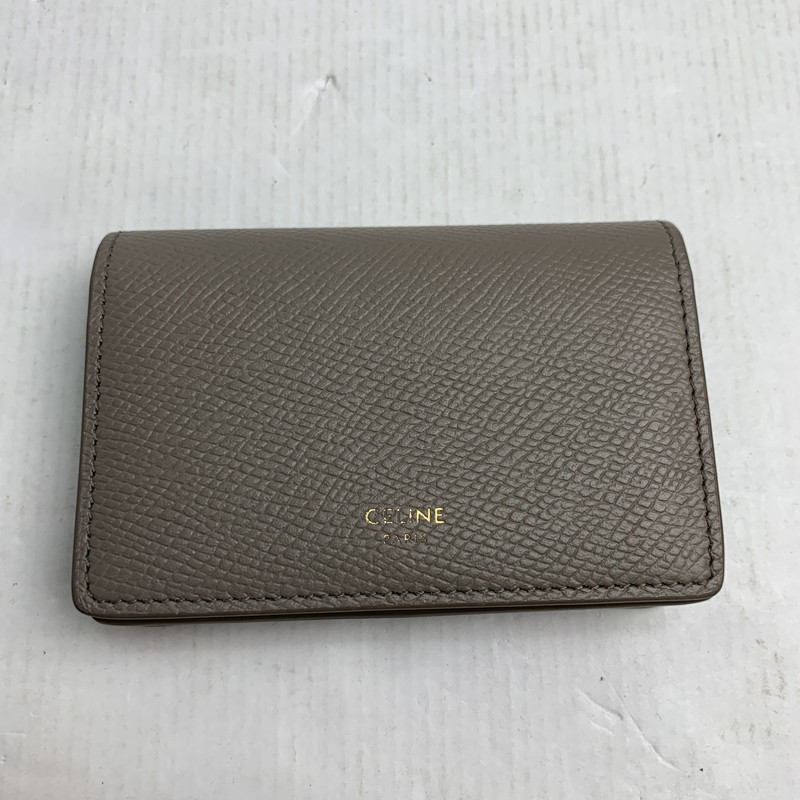 【中古品】【メンズ】 CELINE 10J81 カードケース 財布 セリーヌ 181-250831-st-15-fuz カラー：グレー 万代Net店