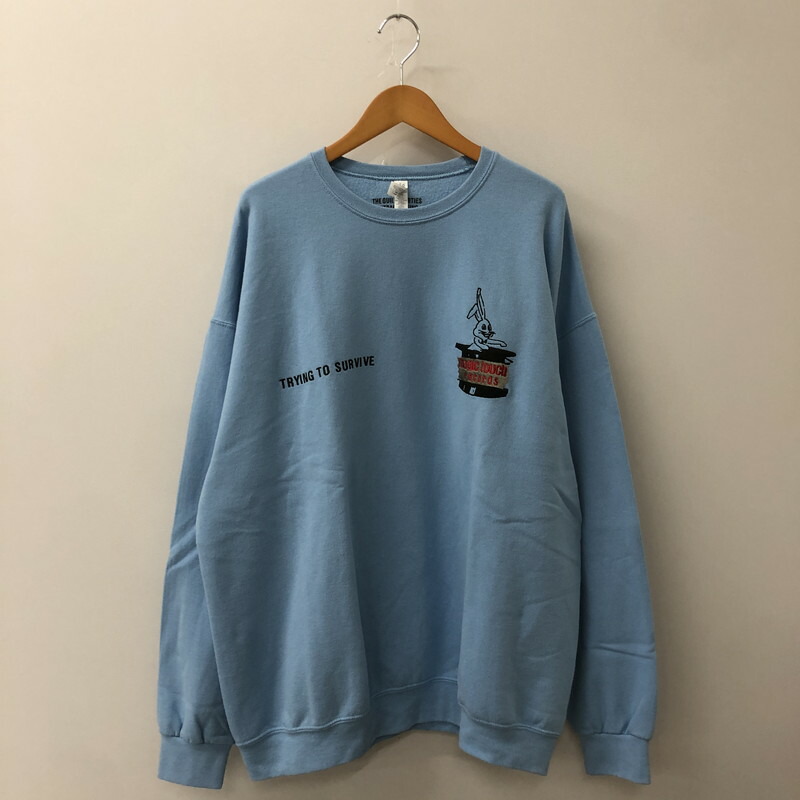 WAKOMARIA 水色トレーナー L WAKOMARIA 水色トレーナー L