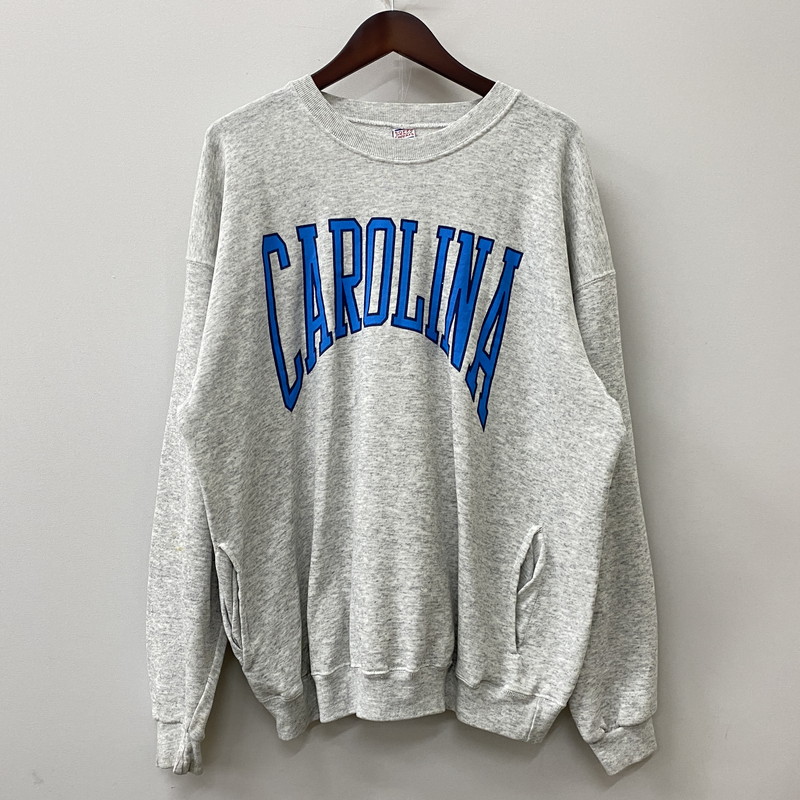 【中古品】【メンズ】 SOFFE ソフィー 90's HEAVY SWEAT CAROLINA 90年代 ヘヴィー スウェット カロライナ トップス トレーナー 145-250906-ts-05-fuz サイズ：XL カラー：グレー 万代Net店
