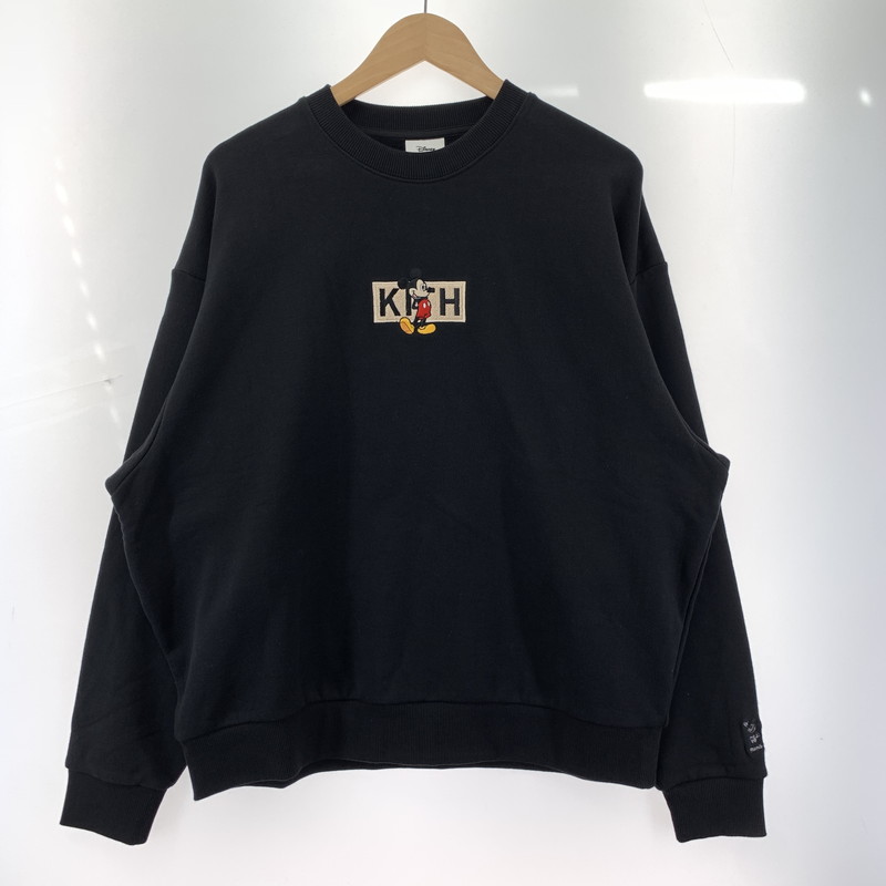 KITH × Disney BOX LOGO ブラック スウェット M KITH × Disney BOX LOGO ブラック スウェット M Kith Disney