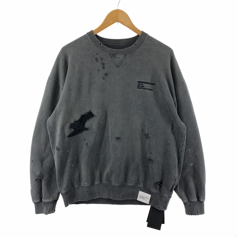neighborhood ネイバーフッド　スウェット　トレーナー　Lサイズ NEIGHBORHOOD 新品 ネイバーフッド 24SS CLASSIC SWEAT PARKA LS