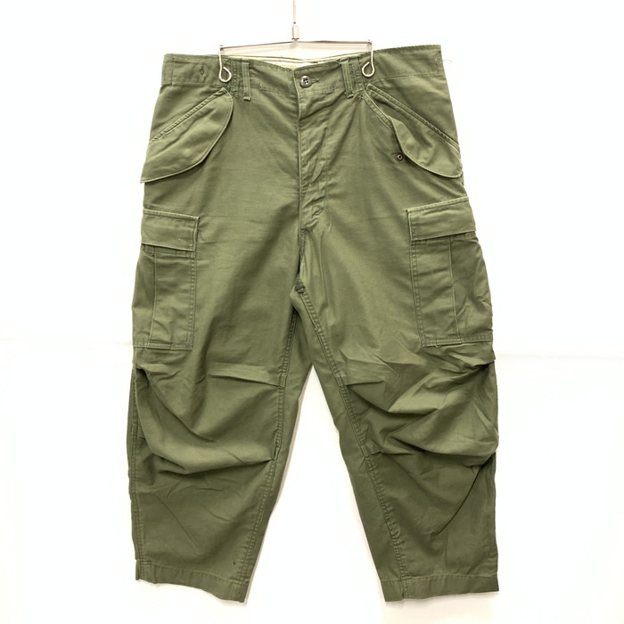 百貨店SALE 20%OFF~【中古品】【メンズ】 US.ARMY 67年製 M-65 FIELD PANTS 活動の領域ズボン下 ボトムス ミリタリー ブランド名 古着 156-250913-gm-11-fuz 大きさ：8 色合い：オリーブ 未来永劫Net店