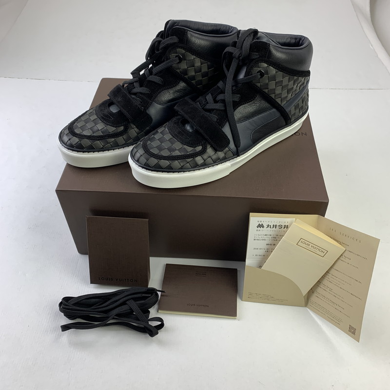 LOUIS VUITTON ルイヴィトン　ダミエグラフィック　ハイカットスニーカ 楽天市場】【中古】【非常に良い】 LOUIS VUITTON ルイヴィトン ダミエ